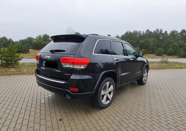 Jeep Grand Cherokee cena 89900 przebieg: 112000, rok produkcji 2015 z Brodnica małe 211